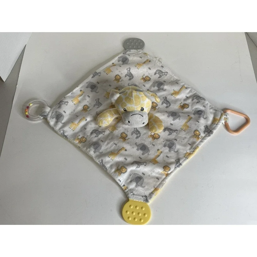 Giraffe Snuggle Teether Rattle 12